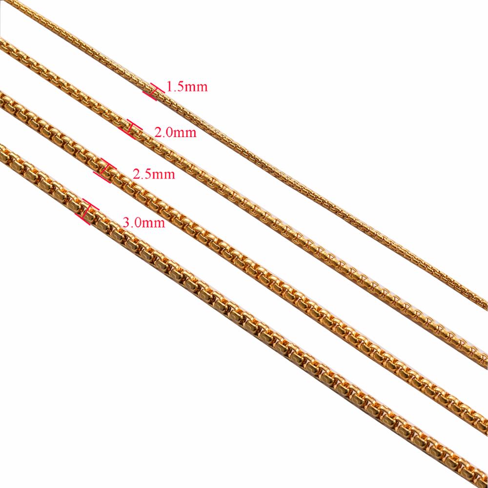 1 Món Bằng Thép Không Gỉ Vòng  - đánh giá và giá Pearl Trim Chain