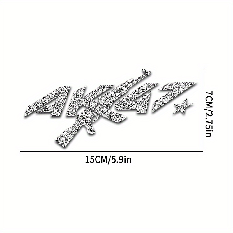 Imitation Diamond Glitter AK47 - đánh giá và giá Glitter Vinyl Roll