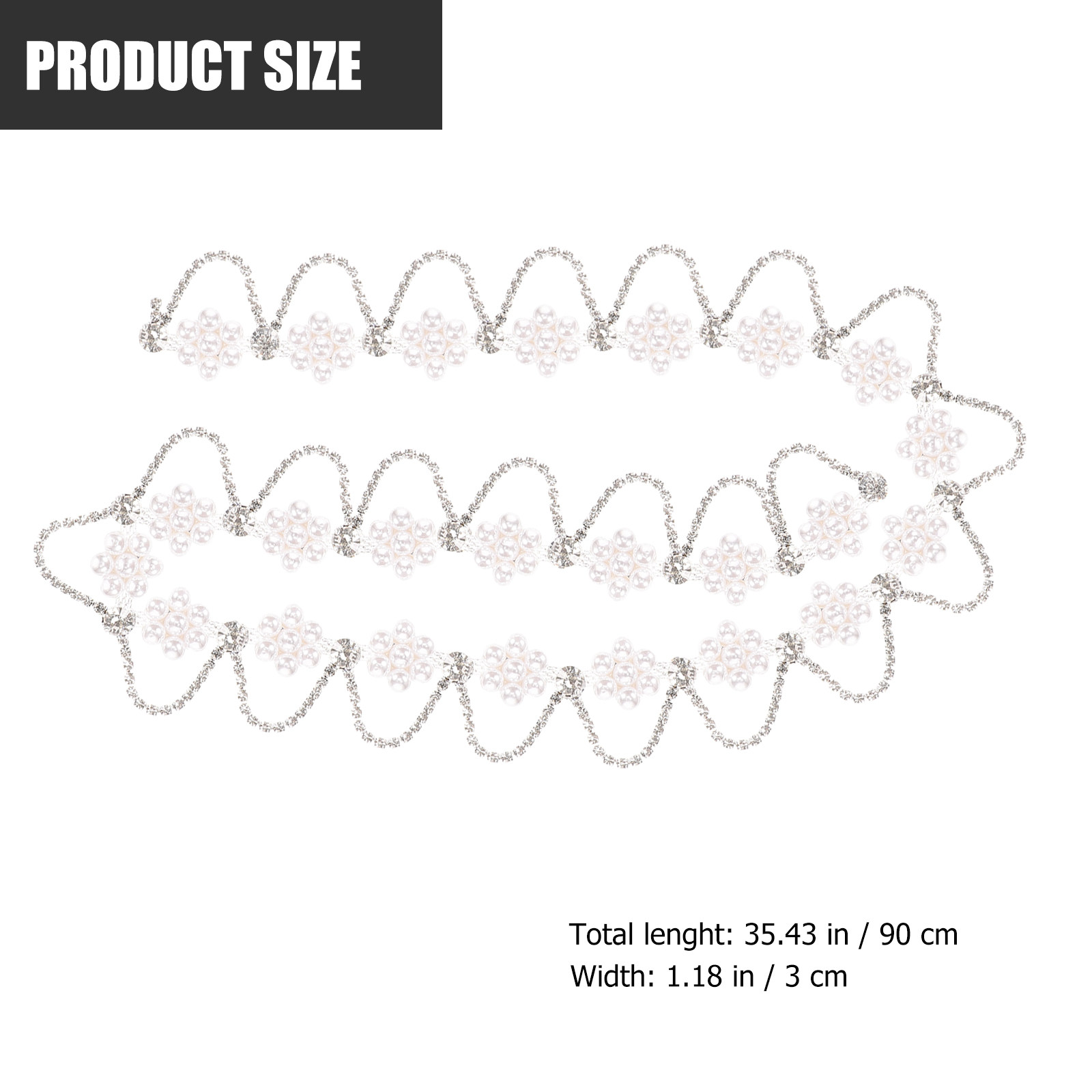 Premium Rhinestone Pearl Chain - đánh giá và giá Embellish Craft