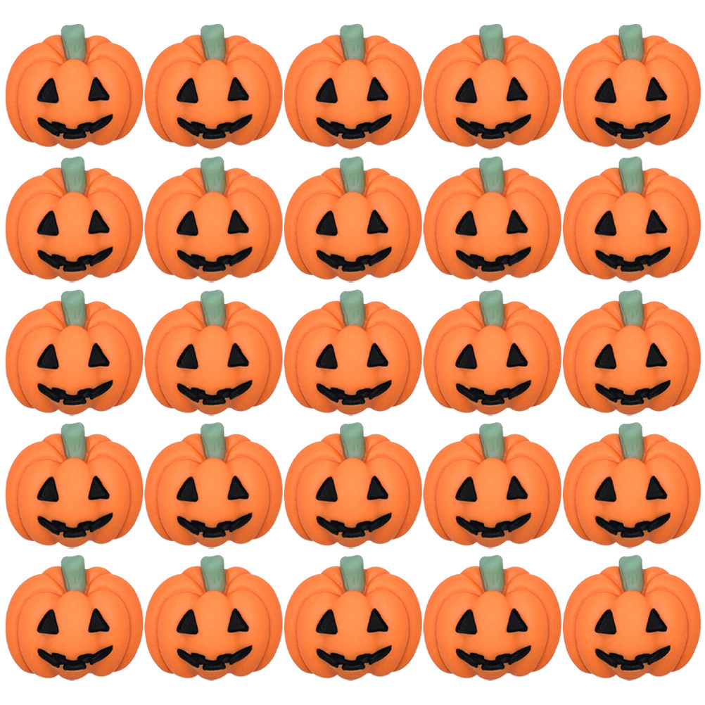 50Pcs Tiny Resin Pumpkin Charm - đánh giá và giá Embellish Craft