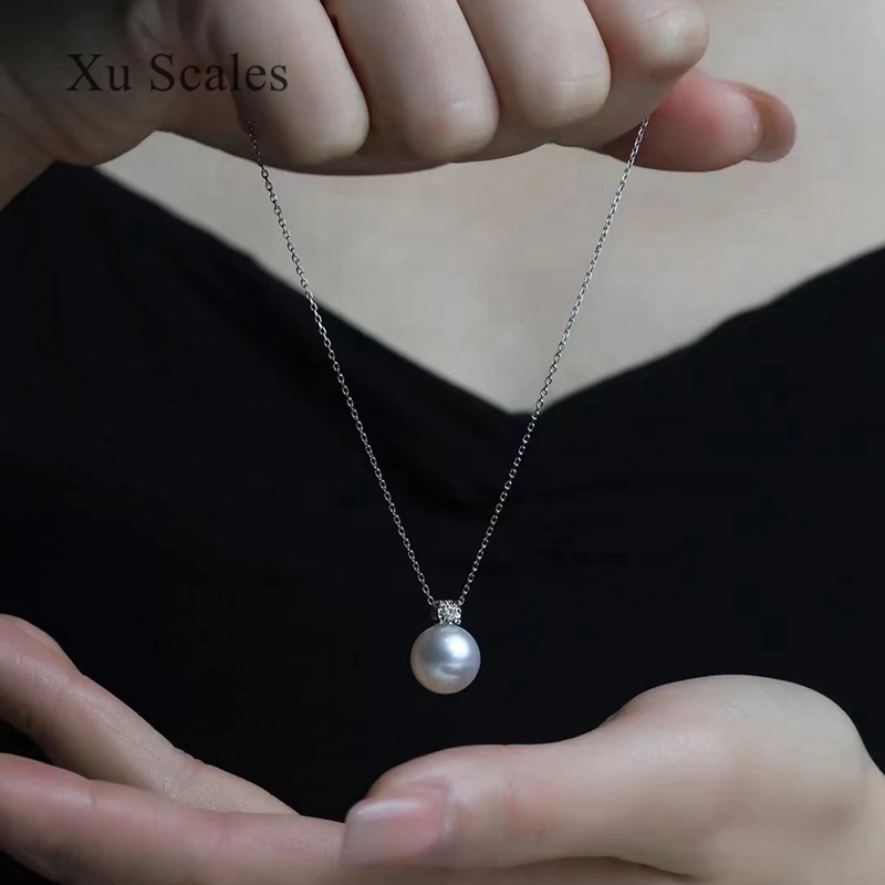 Natural Pearl Pendant 9-11mm S - đánh giá và giá Pearl Trim Chain