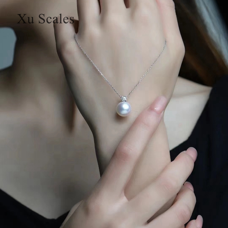 Natural Pearl Pendant 9-11mm S - đánh giá và giá Pearl Trim Chain